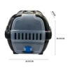 Caixa de Transporte para Pets - Preto e Azul - 2