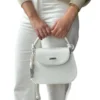 Bolsa Feminina Transversal com Alça em Corda