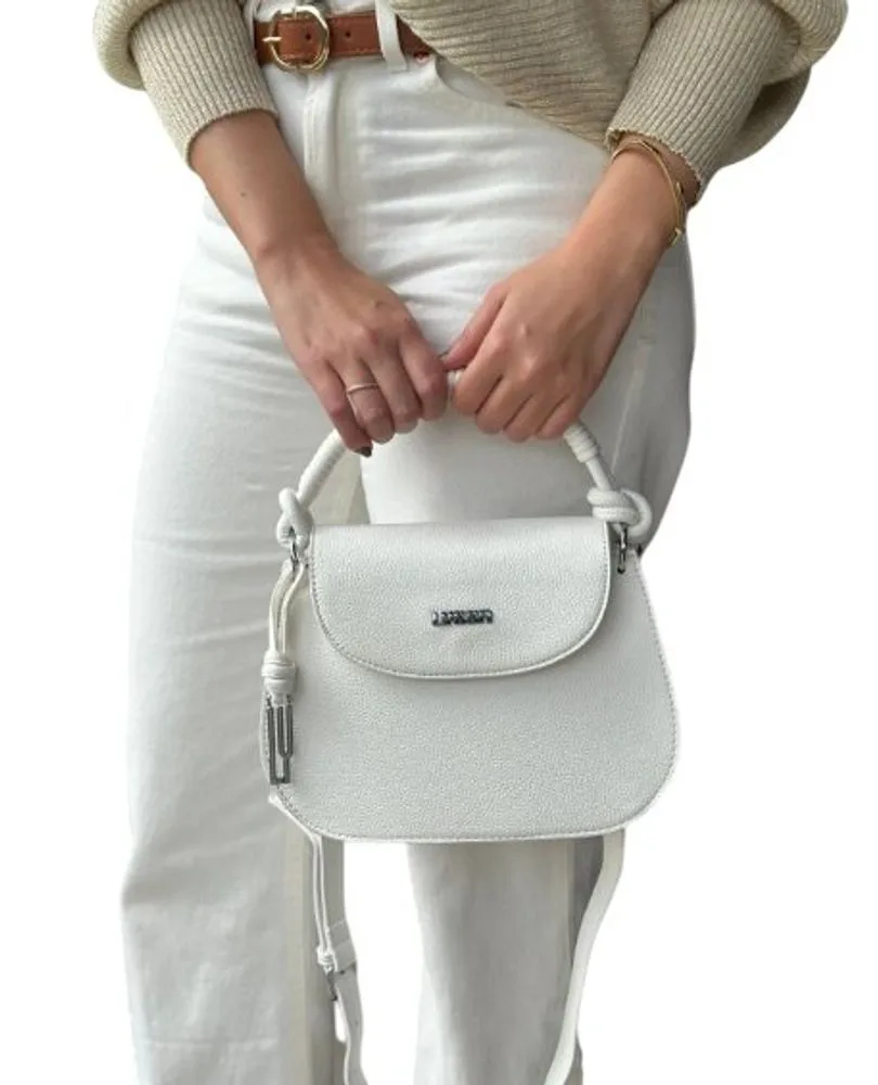 070-BR-1 Bolsa Feminina Transversal com Alça em Corda