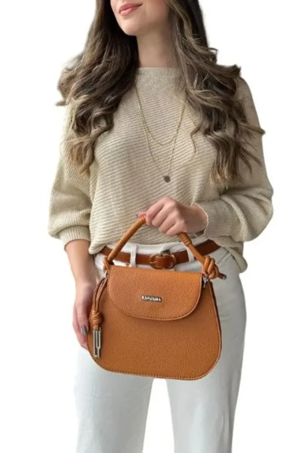 Bolsa Feminina Transversal com Alça em Corda - 4