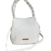 081-BR-1-1 Bolsa Feminina Transversal com Alça Trançada - 5