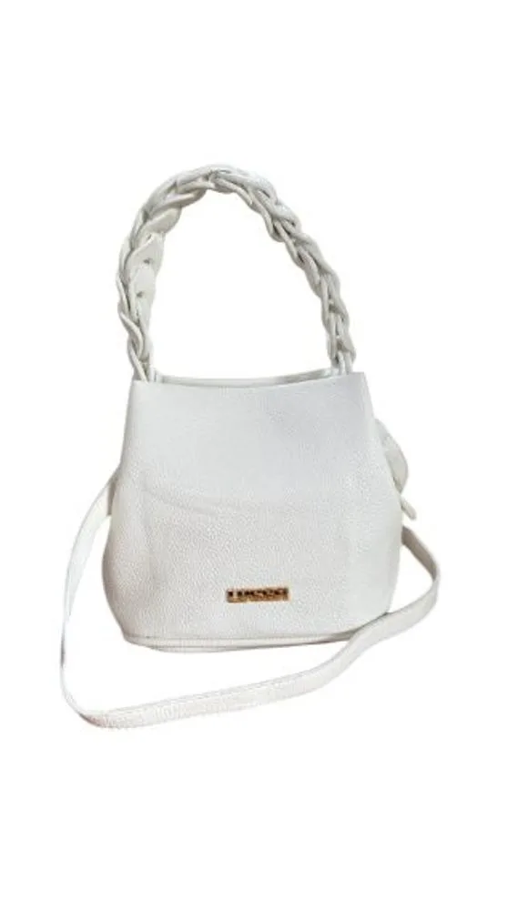 081-BR-1-1 Bolsa Feminina Transversal com Alça Trançada - 5