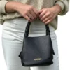 081-PR-1 Bolsa Feminina Transversal com Alça Trançada