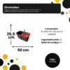 Mop Giratório Duo 360° Powermaid com Balde Duplo e Centrífuga em Aço Inox - 8