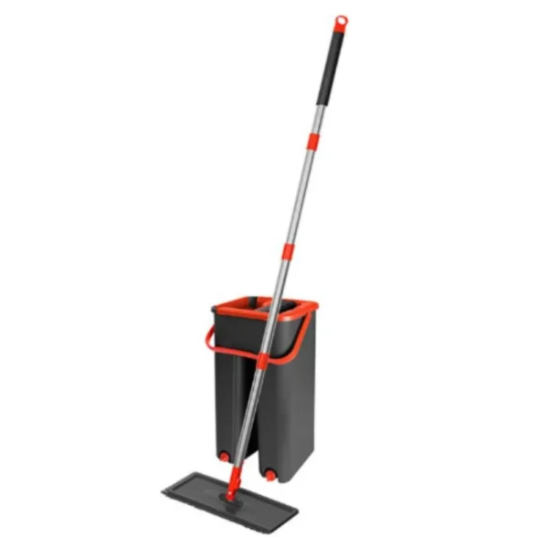 Flat Mop Rodo Lava e Seca com Balde e 1 Refil