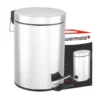 Lixeira Inox Redonda Multiuso - 5 Litros - 3