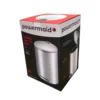 Lixeira Inox 12L Slim Redonda com Pedal - 2