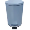 1.26071.01.8648-2 Lixeira Redonda com Pedal Multiuso Aço 3 litros - Cinza Matte - 2