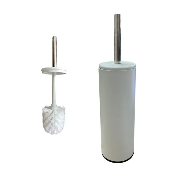 1.26088.80.0001-2 Escova Sanitária Matte com Suporte - Branca - 2