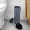 1.26088.80.8648-4 Escova Sanitária Matte com Suporte - Cinza - 4