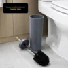 1.26088.80.8648-5 Escova Sanitária Matte com Suporte - Cinza - 5