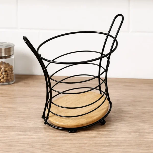 100036-2 Suporte para Talheres Aramado Ecowood 18,5 cm - 2
