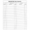 10023-5 Livro Registro de Ponto 100 Folhas - 5