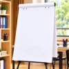 10032-1 Bloco Flip Chart Anotações Aulas Palestras Folhas Papel 50 Folhas 630 x 800mm -Branco