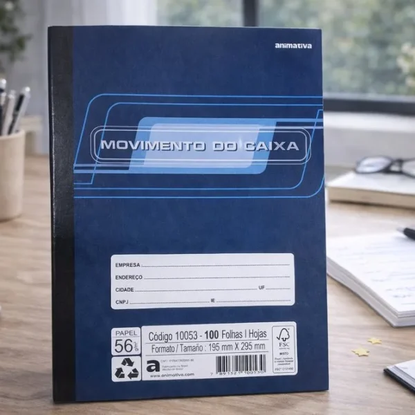 Livro Movimento do Caixa 100 Folhas