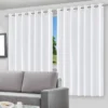 Cortina Blackout Branco c/ ilhos