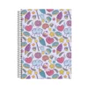 10142-1 Caderno Universitário Capa Dura doces feminino 10 Matérias – 160 folhas