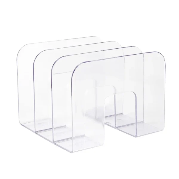 ORGANIZADOR DE LIVROS STANDARD CRISTAL 3 Divisões