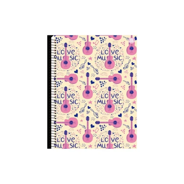 10391-2 Caderno Universitário Love Music 80 - 2