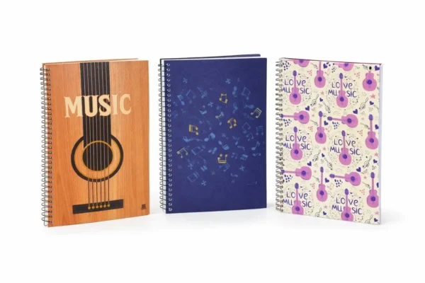 10391-5 Caderno Universitário Love Music 80 - 5