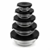 Conjunto 5 Potes de Vidro Com Tampa - Sortido - 4