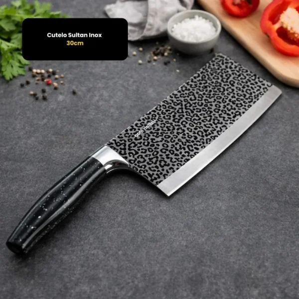 107304-4 Cutelo Sultan Inox 30cm - 4