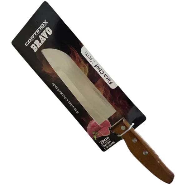 Faca Chef 29cm com Cabo de Madeira - 2