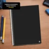 Caderno Universitário 1 Matéria com 70 Folhas - Preta - 2