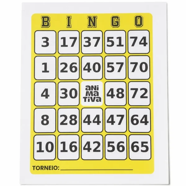 Cartela de Bingo 96 Folhas - 3