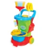 1098-1 Carrinho De Limpeza Infantil Brinquedo (Carrinho Completo)