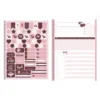 11017-1 Caderno Universitário Feminino Capa Dura Sweet Cherry 80 folhas – Sortido