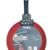 Frigideira em Alumínio Antiaderente Multifuncional 24cm - Vermelha - 3