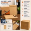11229-1 Caixa 250 Envelopes 260x360 - Parda