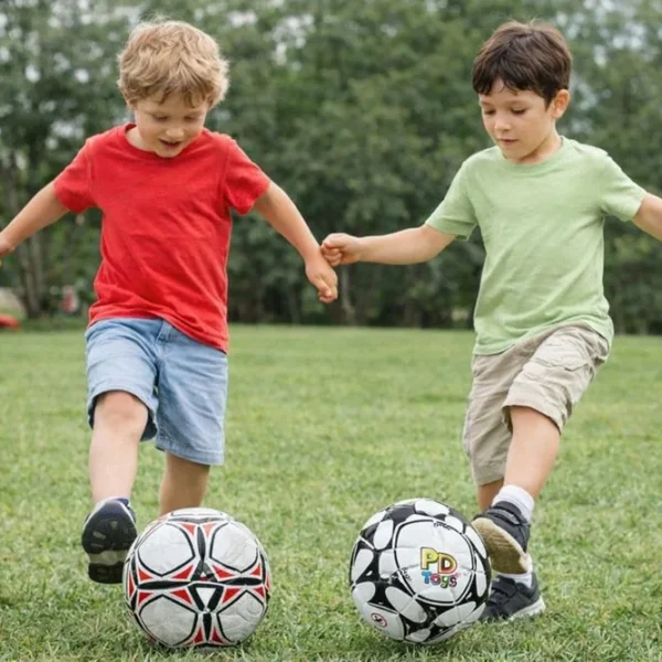 1175-3 Bola Futebol Infantil Vinil N2 DDG5102 Macia Inflável Criança 3+ Sortida - 3