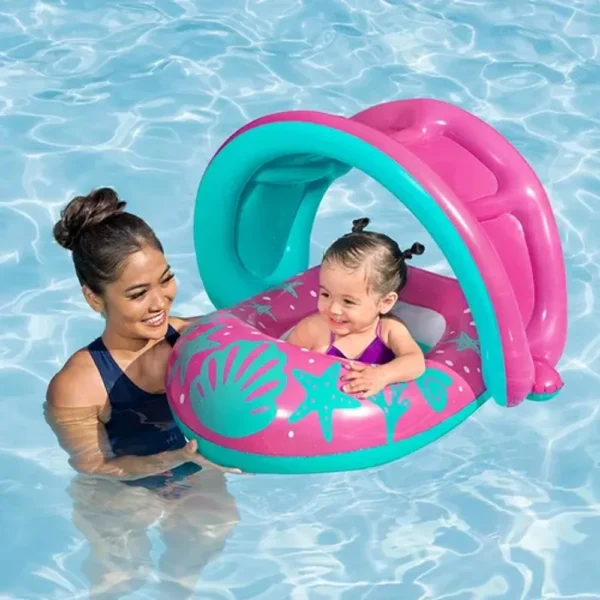 120330-RSAZ-2 Bote Infantil piscina - Rosa - 2