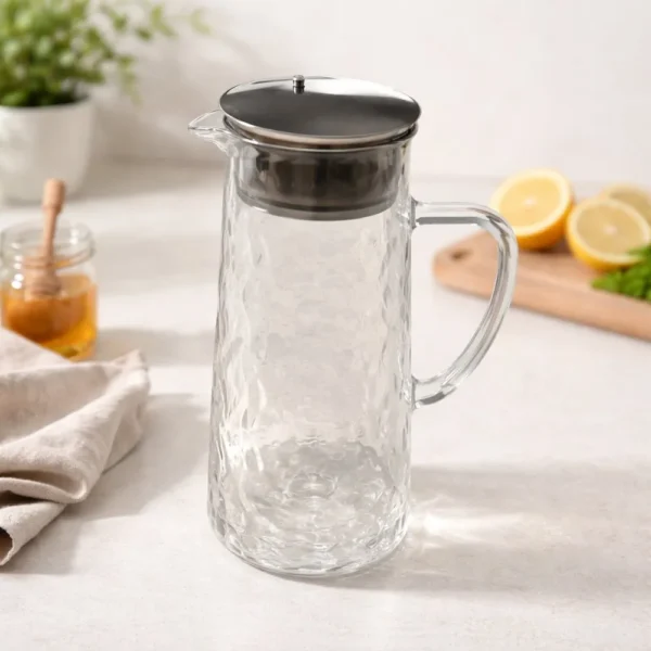 Jarra de Vidro Hannover com Tampa Hermética – 1,5L - 4