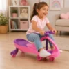14051-5 Carrinho Infantil Super Car Giratório - Rosa