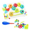 Kit Ferramenta Infantil Quebra Cabeça Engrenagem 98pc