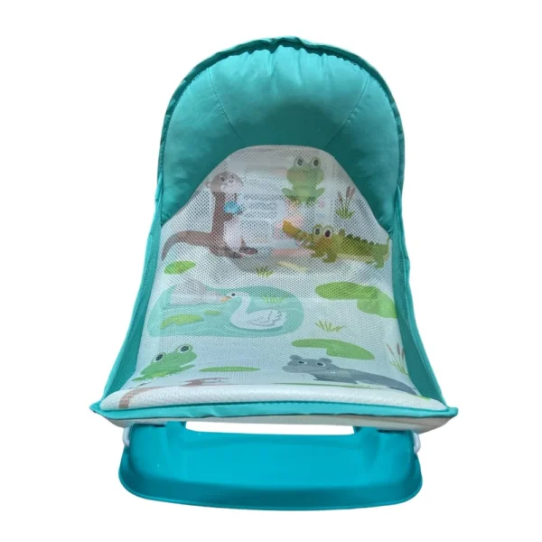 Cadeira de Balanço Assento Suporte de Banho Infantil Deluxe - Verde - 2