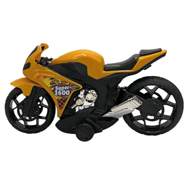 195AM-1 Super Moto 1600 Esportiva com Rodas com Fricção