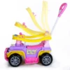 Carrinho De Passeio Infantil Com Empurrador Bebe Jip Jip Menina - 2