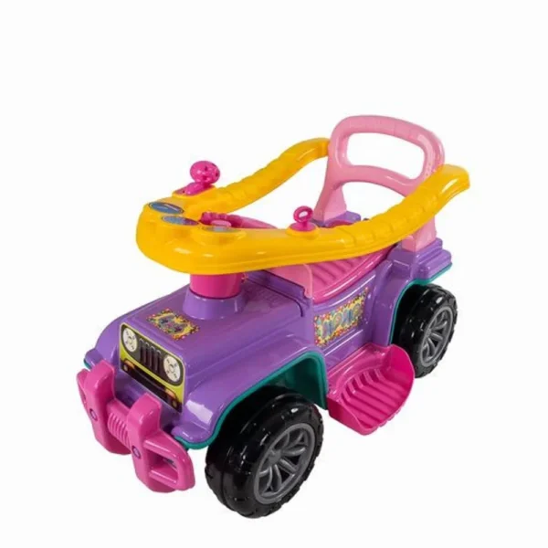 Carrinho De Passeio Infantil Com Empurrador Bebe Jip Jip Menina - 4