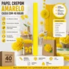 Caixa 40 Rolos Papel Crepom - 2