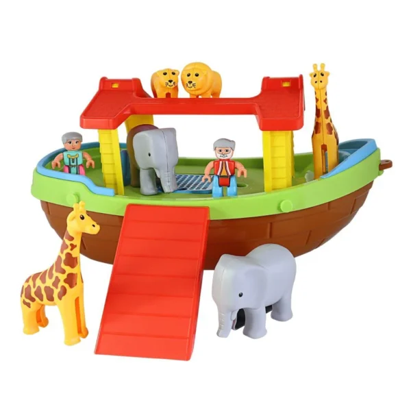 2118-4 Arca de Noé para Montar com 2 Bonequinhos e 6 Animais - 4
