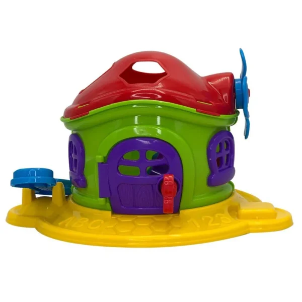 215-3 Brinquedo Casinha Cogumelo Encantado com 3 Peças para Encaixar - 3