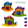 215-5 Brinquedo Casinha Cogumelo Encantado com 3 Peças para Encaixar - 5