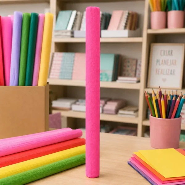 Caixa 40 Rolos Papel Crepom - 4
