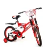2393-3 Bicicleta Infantil Montana Aro 20 Com Rodinhas - Vermelha - 3
