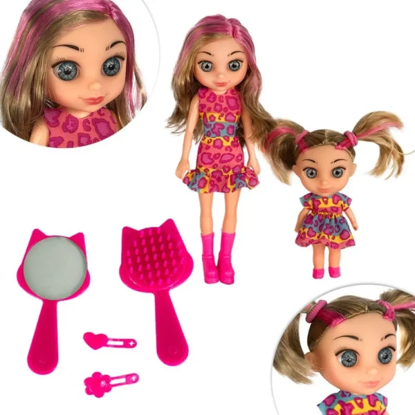 2407-6 Boneca Juju Mommy Mamãe E Filhinha Com Acessórios - 6