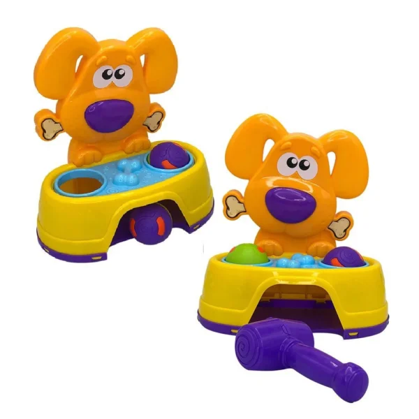 243-3 Brinquedo Bate Dog com 2 Bolinhas e Martelo - 3